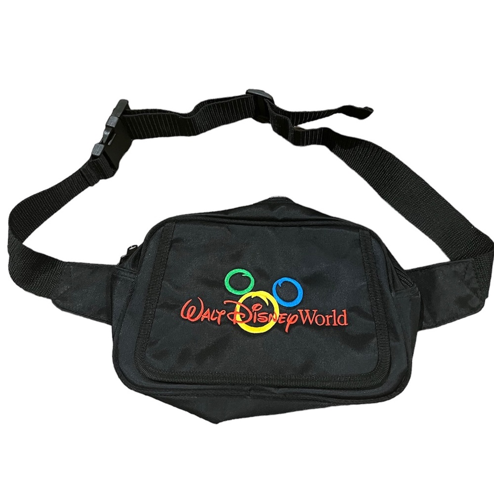 Vintage Walt Disney world belt bag black